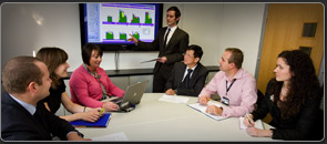 Picture of Head Office employees. 