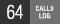 Calls Log