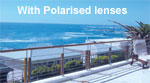 With Polarised lenses