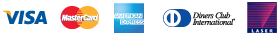 pay by visa, mastercard, american express, diners club international
